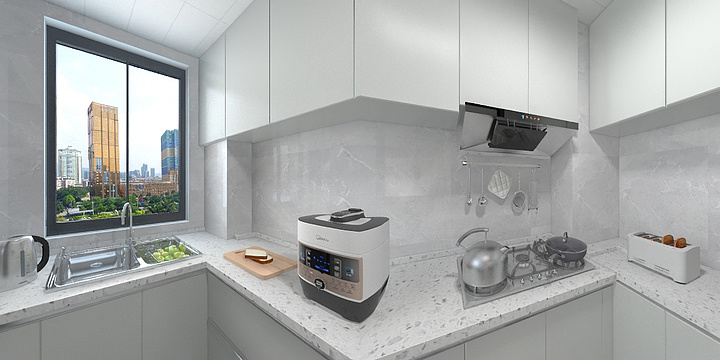 设计师王浩Nike-水木华院59-1-1201室冯-第二版-装修设计方案