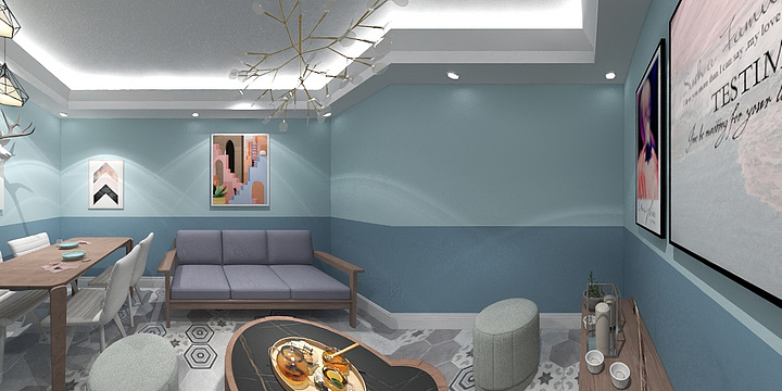 室内设计绝情谷-2022年4月11日全屋定制设计图样板-装修设计方案