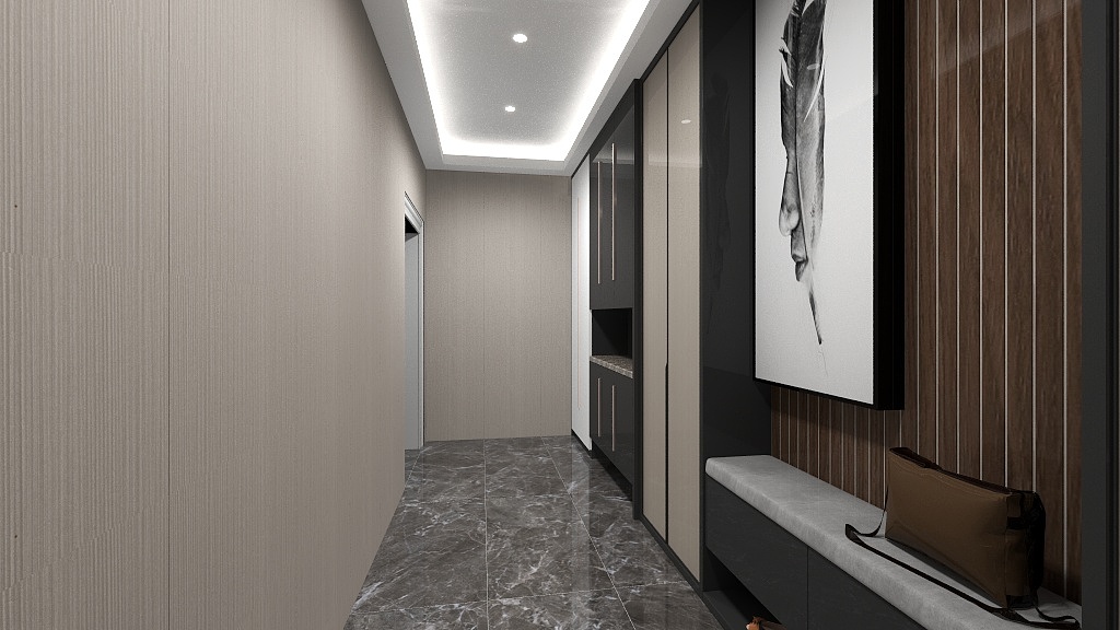 伏特加。-孙总别墅入户-装修设计方案