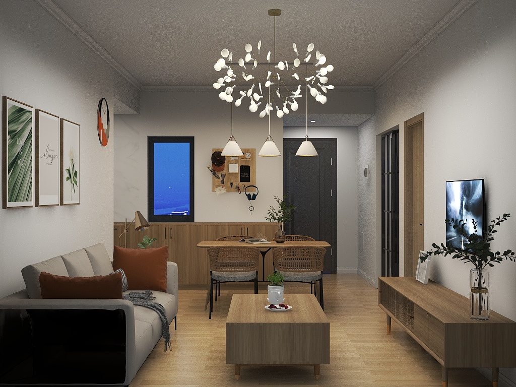 A装潢设计-华发观山水 紫萝苑11栋2202-装修设计方案