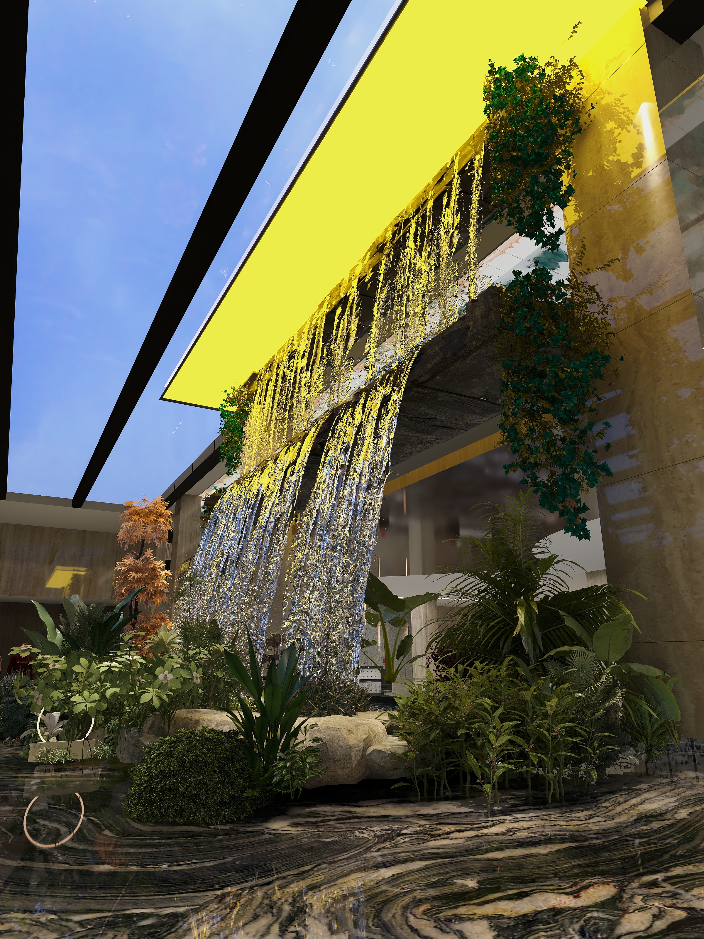 光芒JDT-酒店大堂-装修设计方案