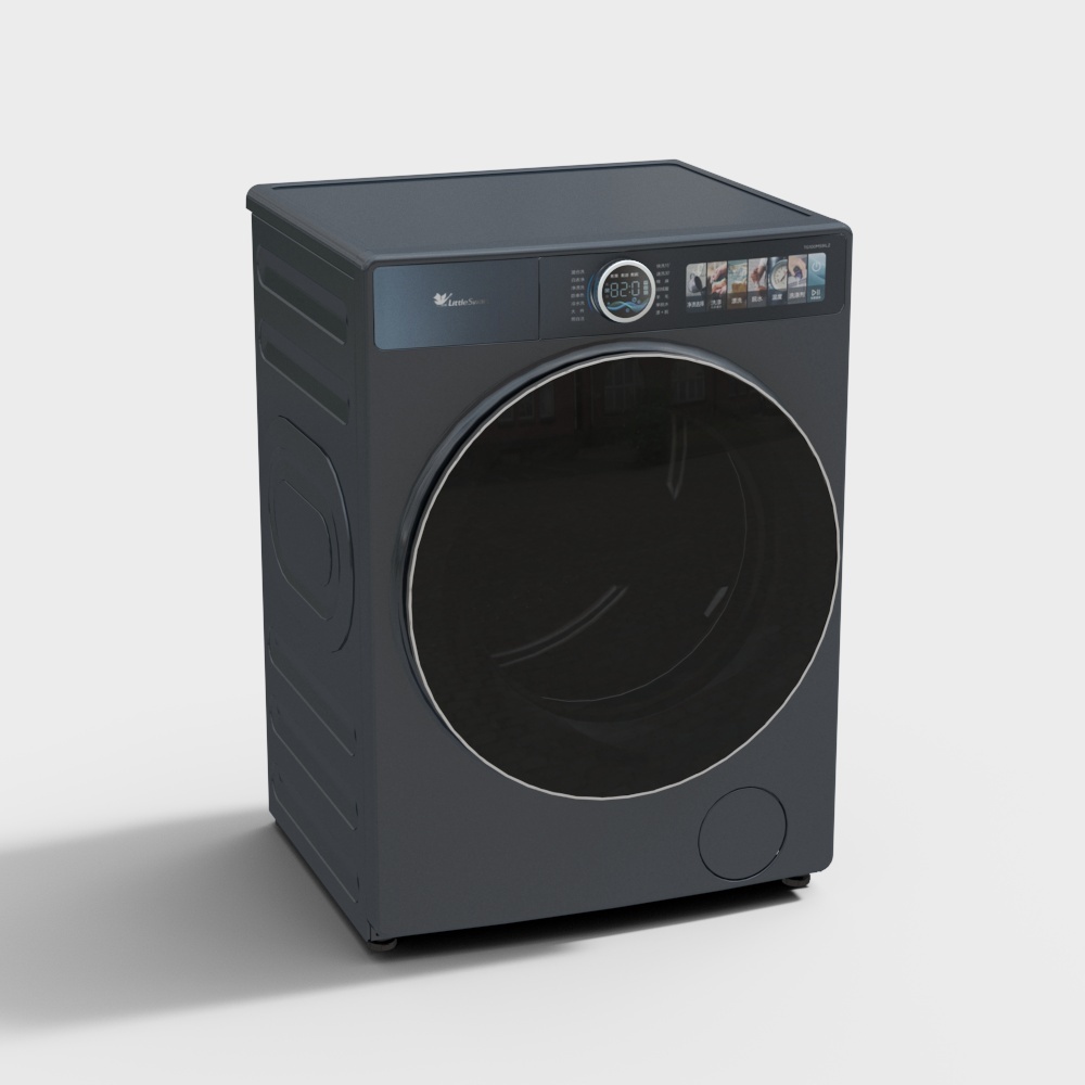 小天鹅-滚筒洗衣机TG100MS9ILZ3D模型