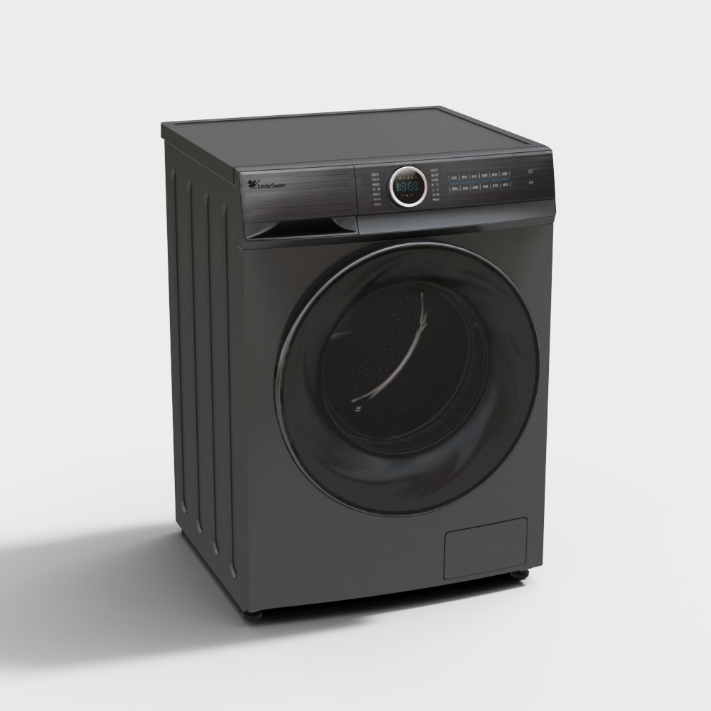 小天鹅-滚筒洗衣机TG100-14366WMUDT3D模型