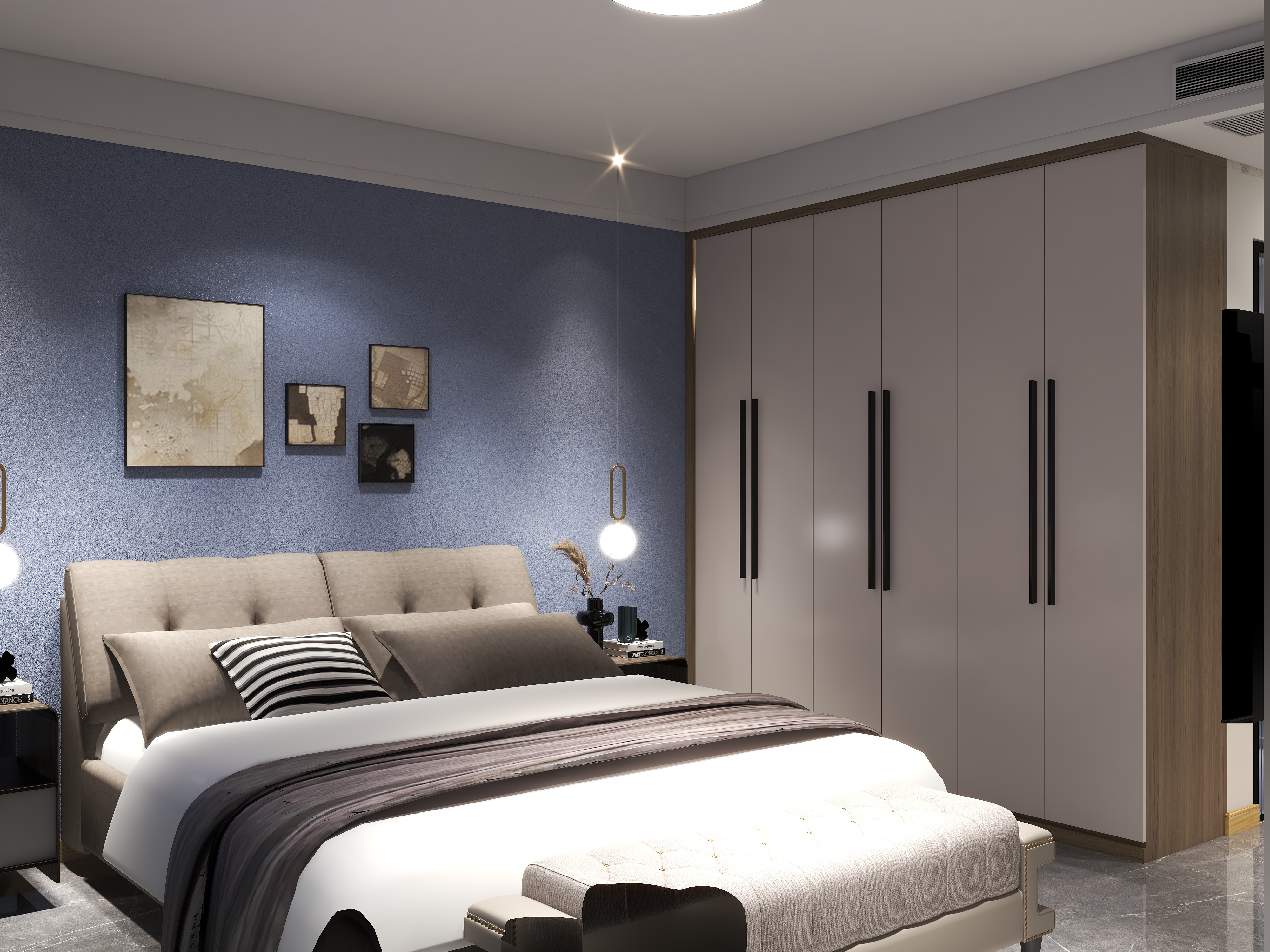 枣庄设计师存乾ABVN-壹号院25-1901.dwg-装修设计方案