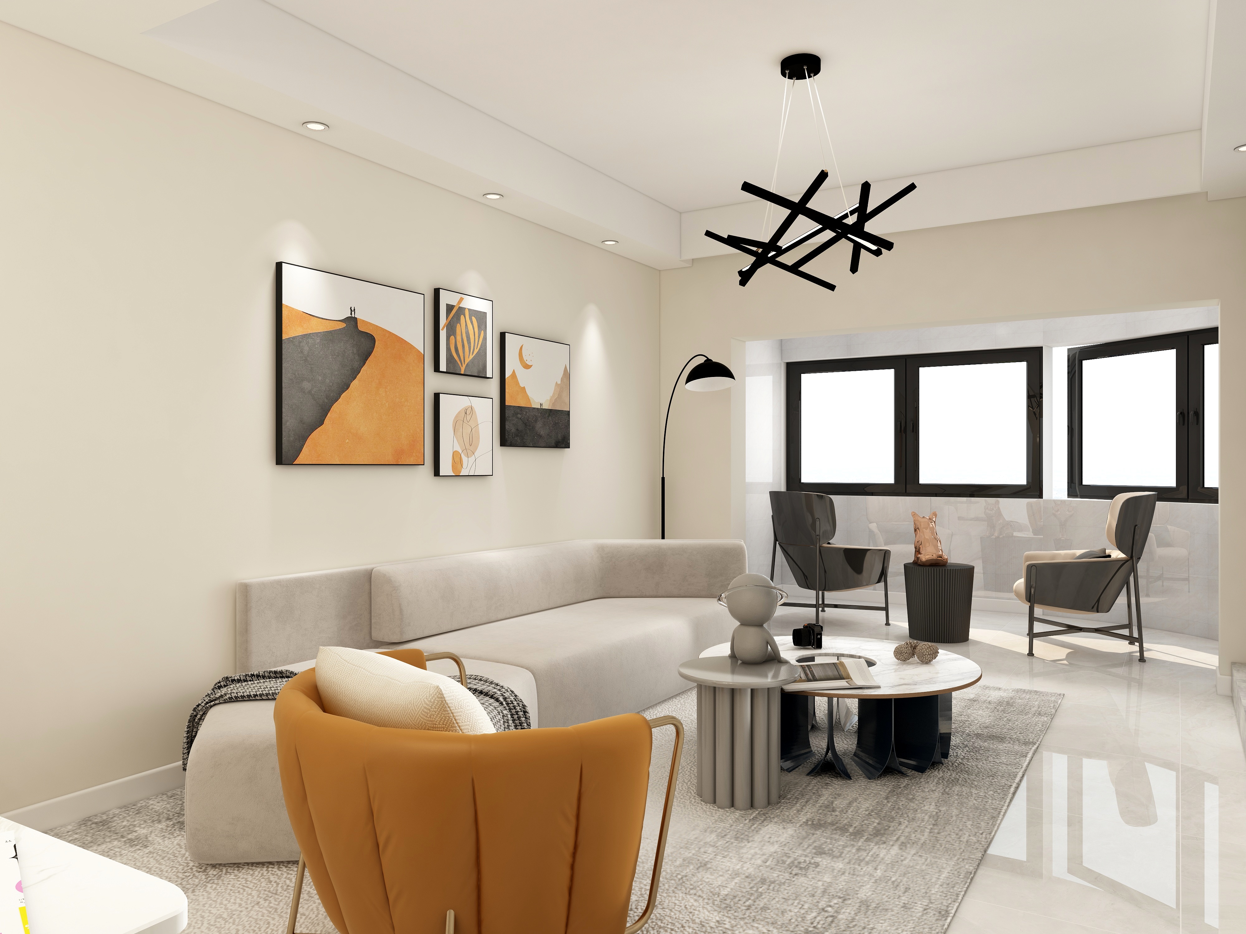 效果图制作12-保利东湾-装修设计方案