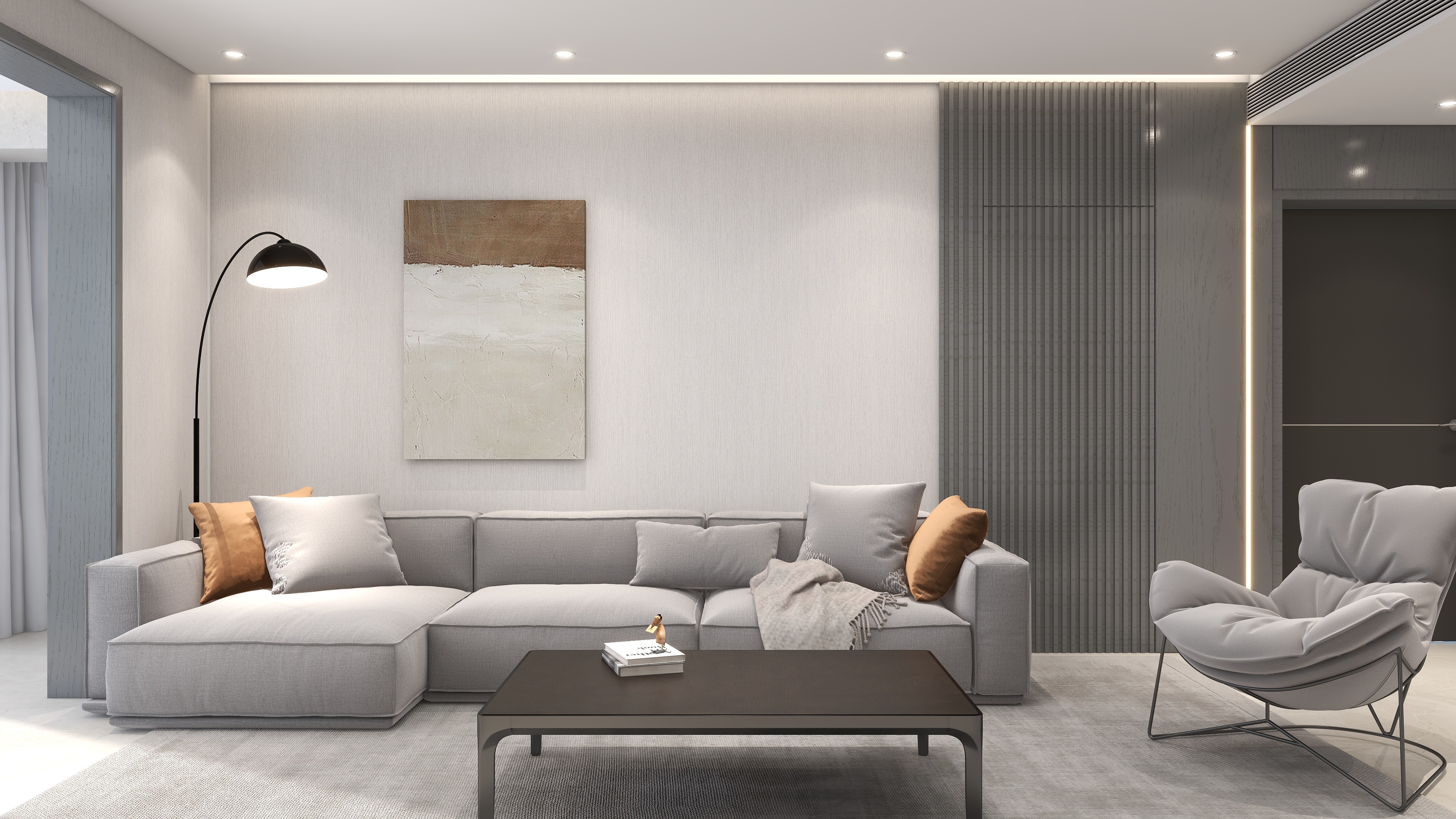 索菲亚整装垣曲店-石电波逸景花城3-3-1301（电视墙版）-装修设计方案