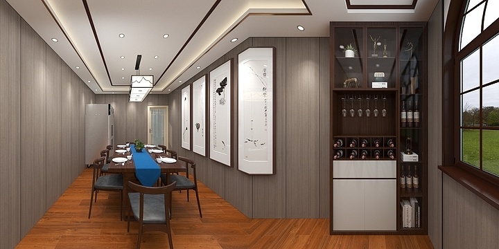 深夜小酒馆不贩酒-包间.dwg-装修设计方案