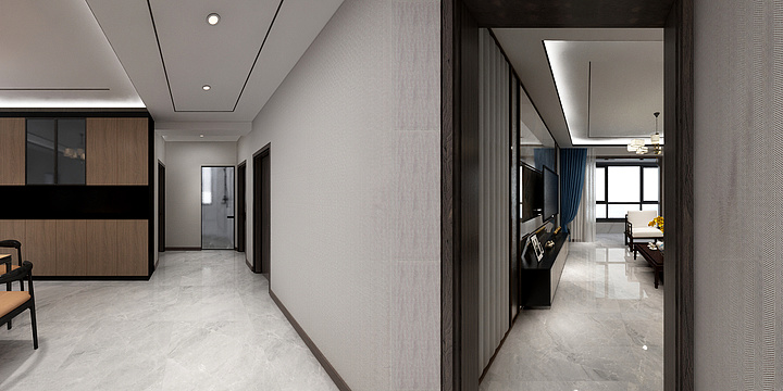 王捷-万生景苑4-3-602.dwg-装修设计方案