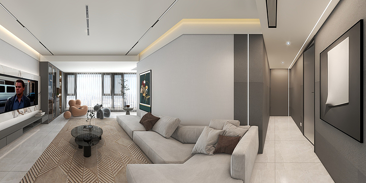 颜究生WeAaw-亚泰·银河湾梁总雅居.dwg-装修设计方案