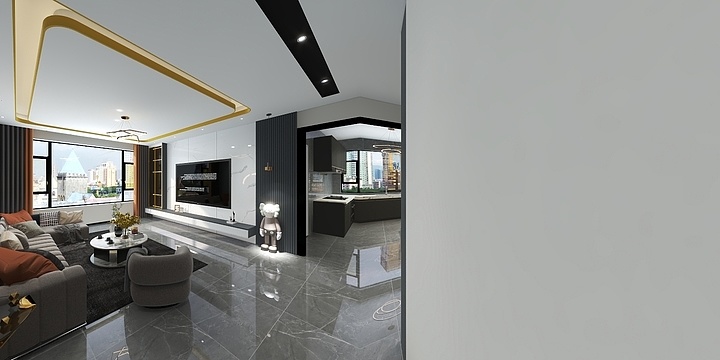 鹤岗兔宝宝易装定制-宝泉岭翰林公馆-装修设计方案