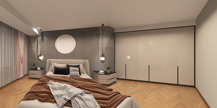 念之间全案设计姚大-2022.4.6自建房改造效果图-装修设计方案