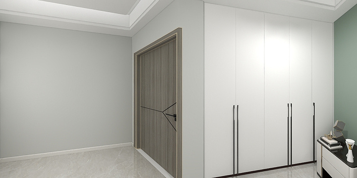 新乌鲁木齐VIP01-瑞和园89.50㎡B户型3室2厅1卫-装修设计方案