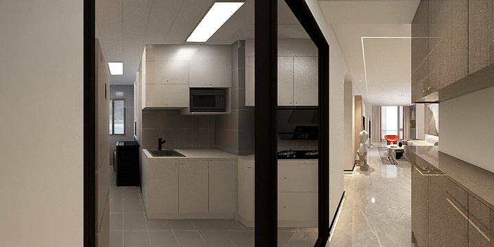 全屋定制托尼刘-世纪悦城2-2-2606何老师-装修设计方案