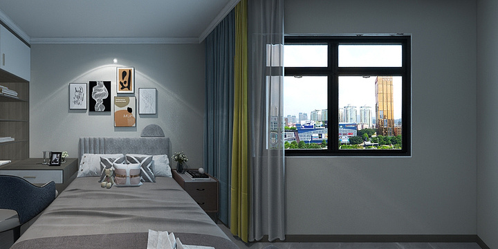 好莱客整装设计HOLIKE-龙首名府117轻奢雅居.dwg-装修设计方案