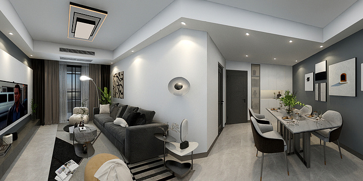 谦和的小向-远洋新汉口.dwg-装修设计方案