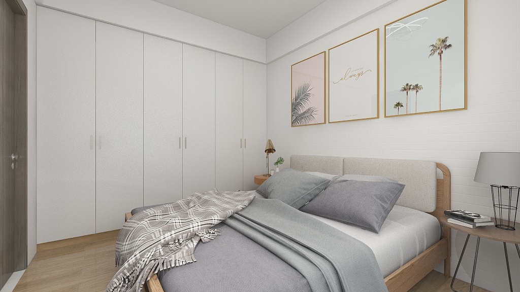 九桥-格调56.42㎡4、5#C、A座面积5642m户型-副本-装修设计方案