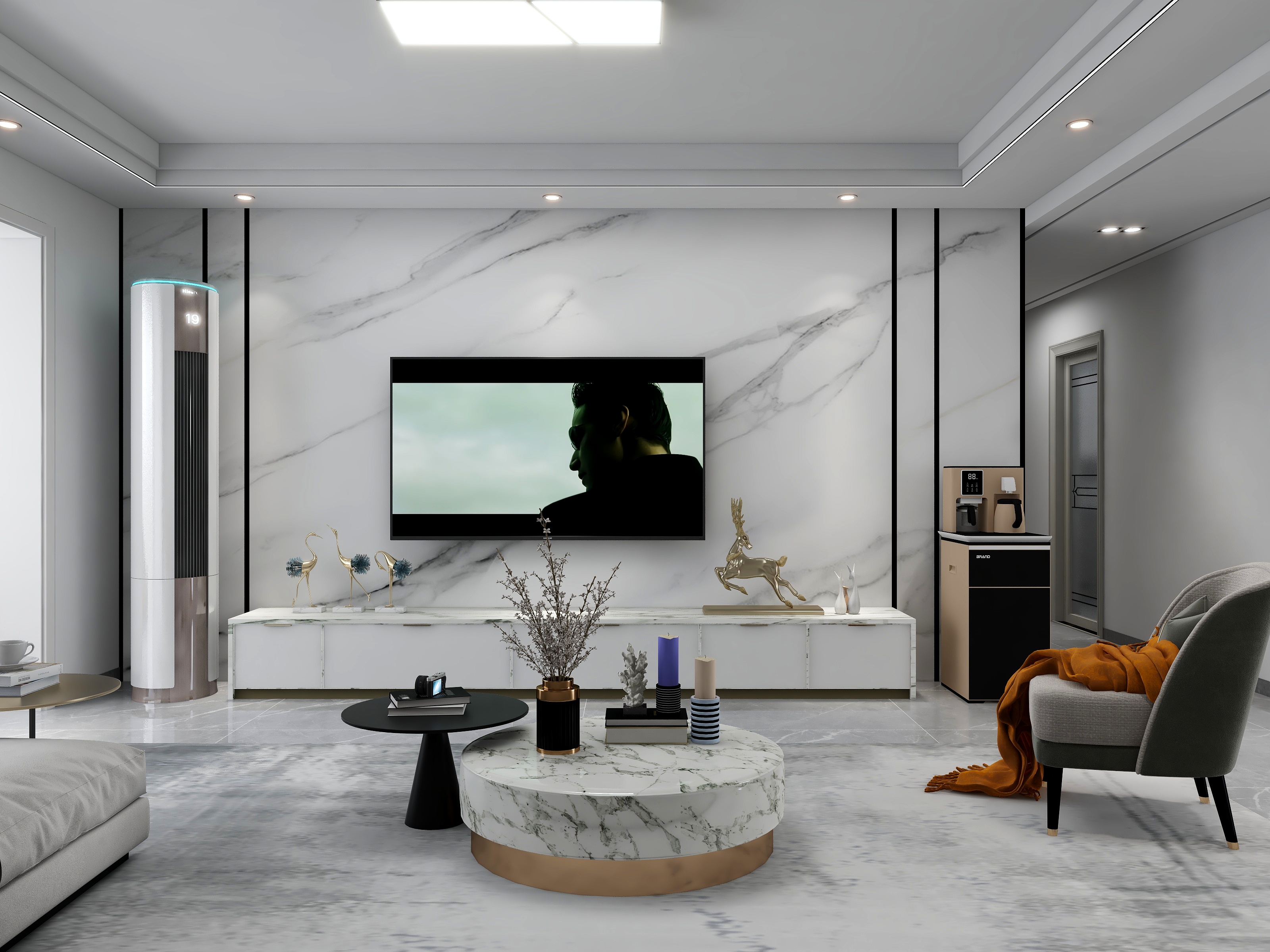 高飞腾-现代三居室-装修设计方案