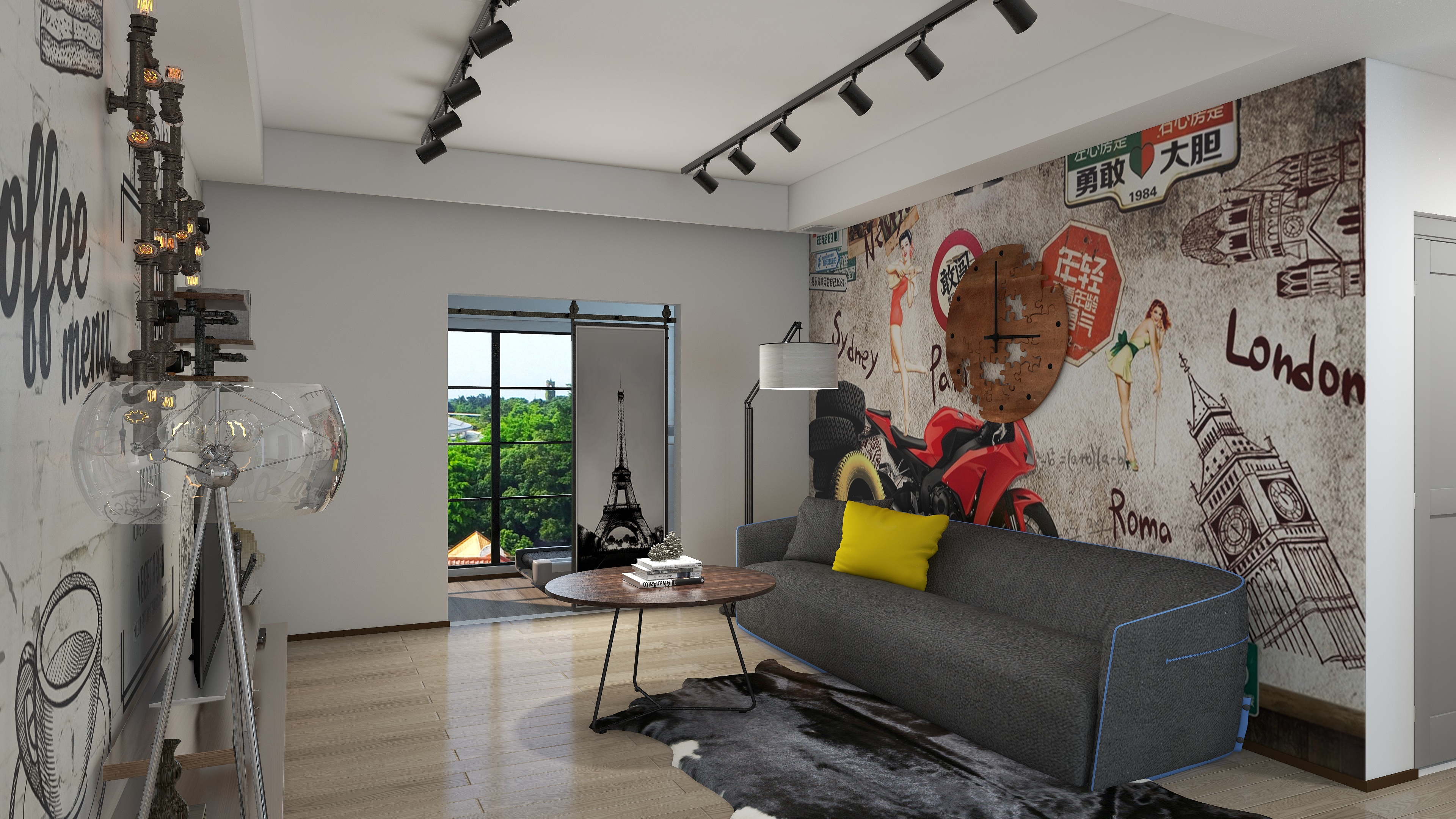 CAP MARII-三水区工业中等专业学校蔡子莉【空间方向】学习阶段作业-装修设计方案