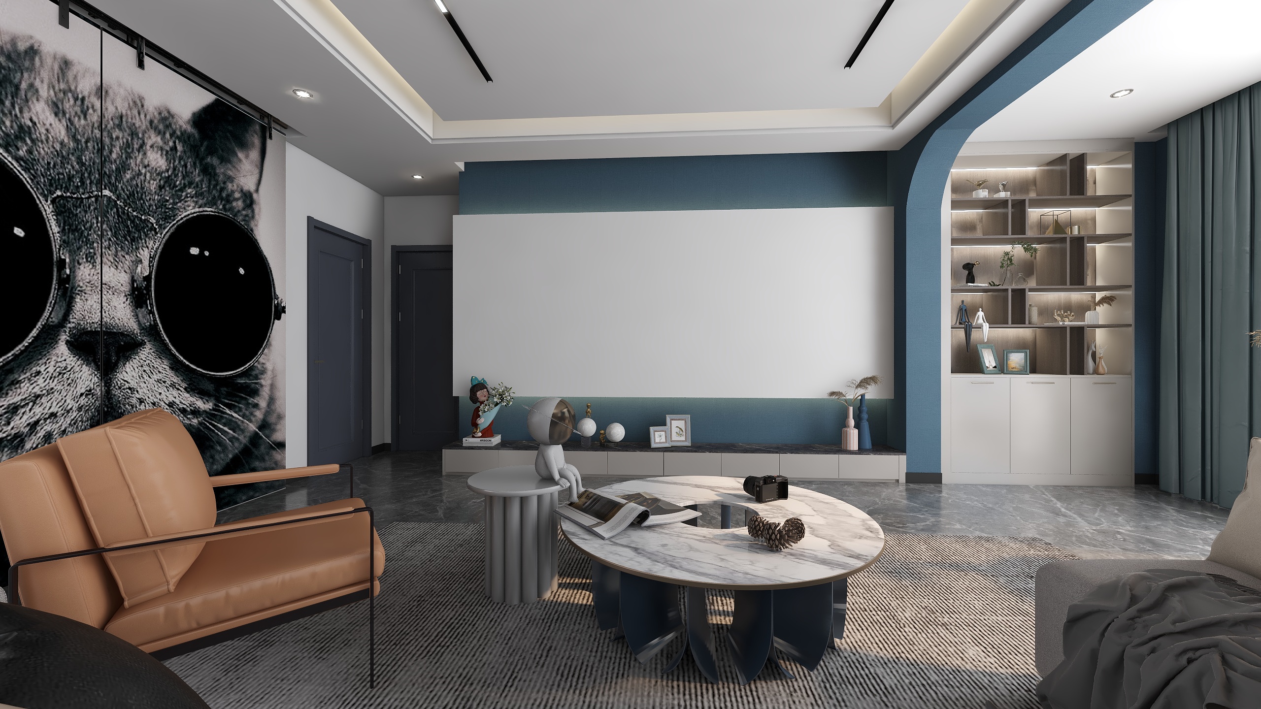 贵州展禾设计-贵州华联城一期6栋2403-装修设计方案