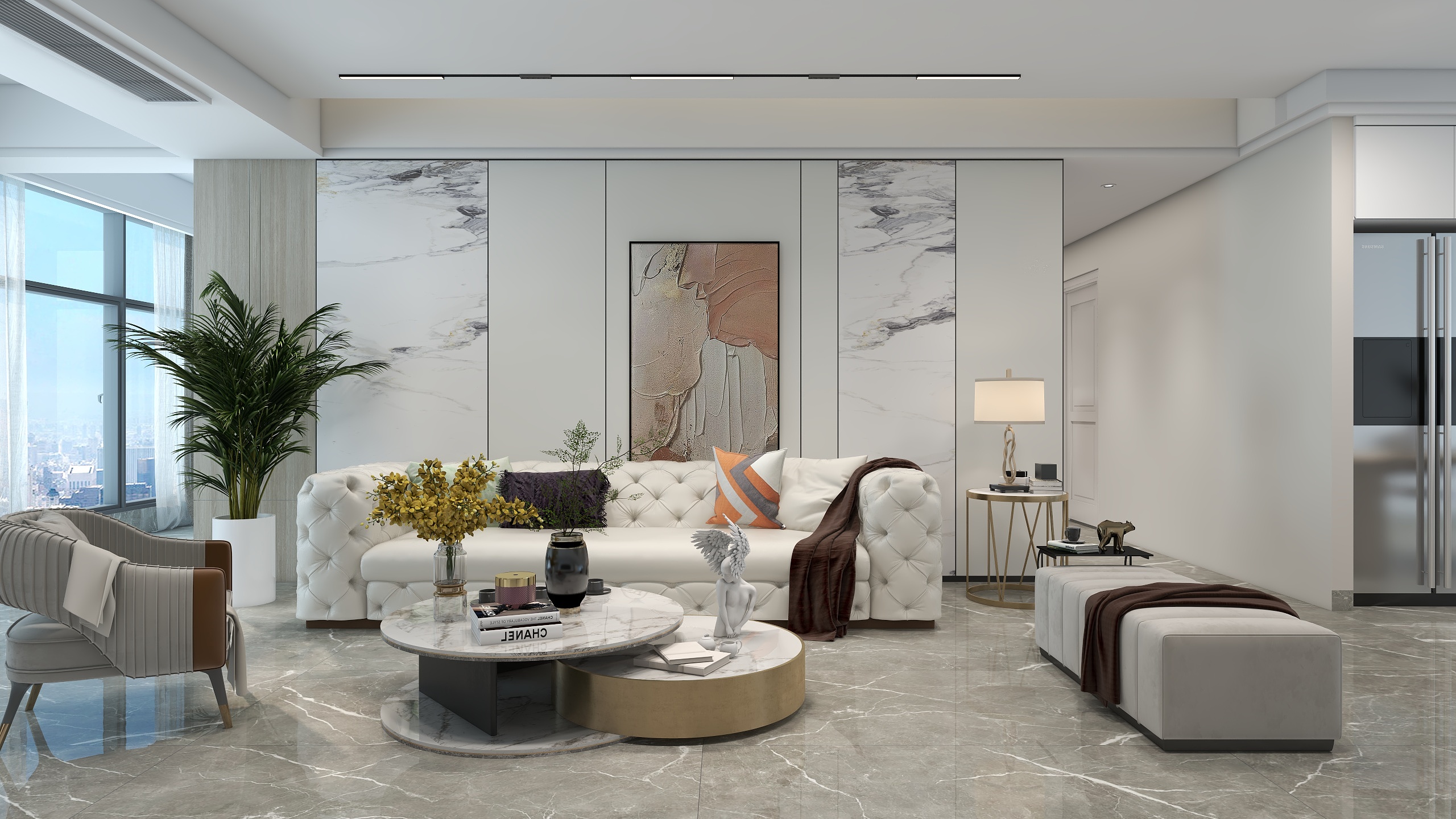 华美立家马可波罗-全屋-卡梅尼灰（CT15250AS)（学府一号张美女雅居）-装修设计方案