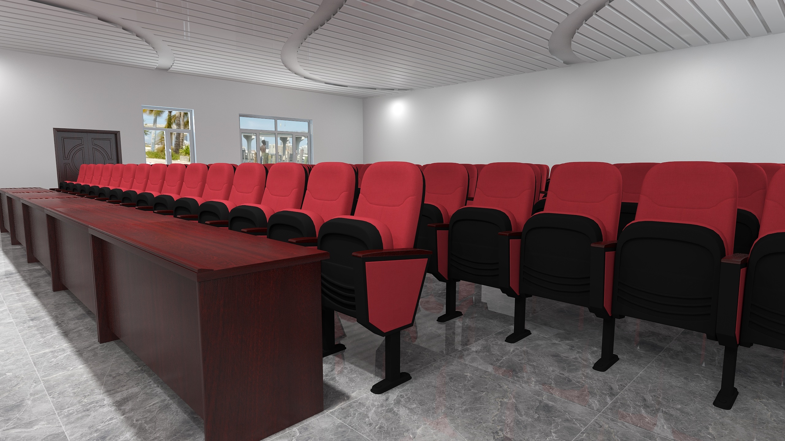 泽凡设计_-会议室-286㎡-装修设计方案