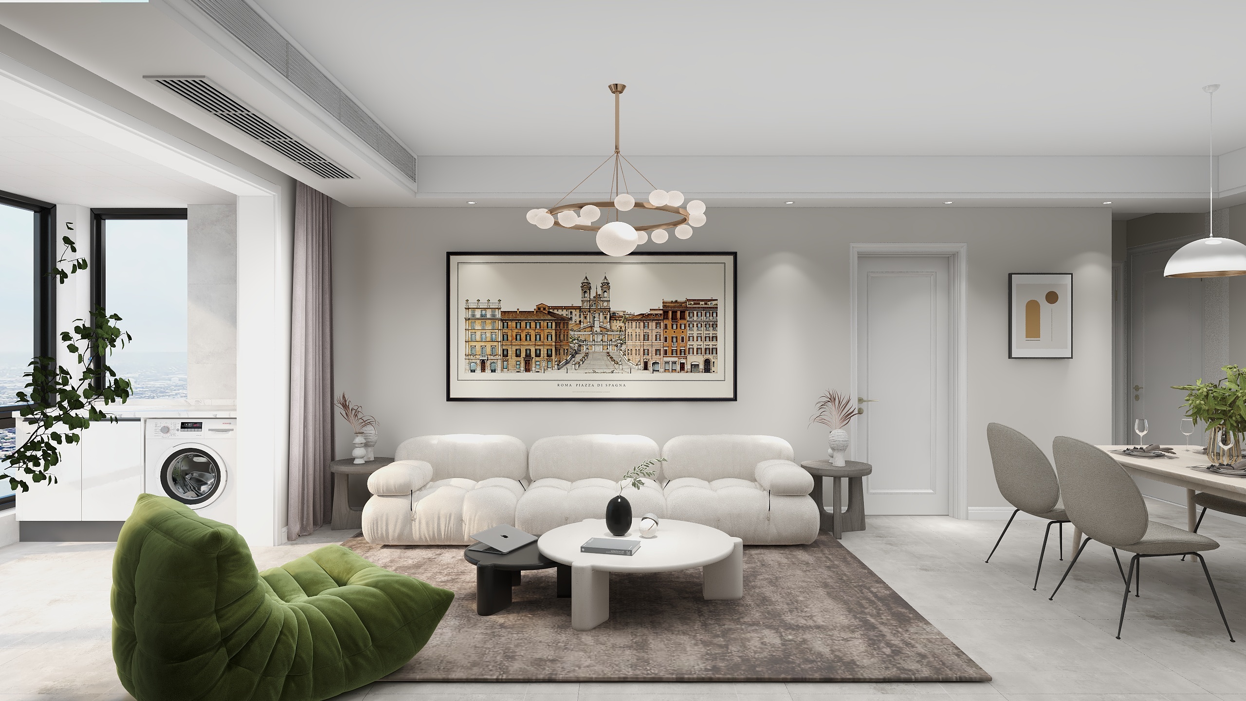 喜娜-永阳府118平-装修设计方案