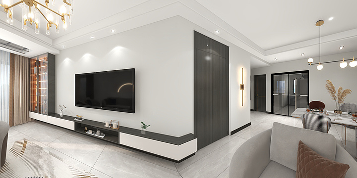 榆林铠顺弘渊装饰-荣轩嘉园 107.dwg-装修设计方案