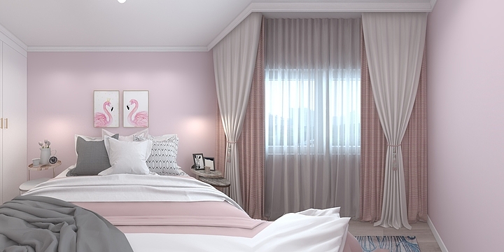 太阳色141319FgAy-德信海德公园83.00㎡A2’3室2厅1卫1厨-装修设计方案