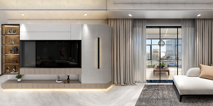 Simplenes曦-现代.dwg-装修设计方案