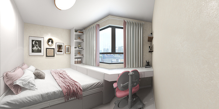 宋雅倩空間设计-金地悦城大境局部改-装修设计方案