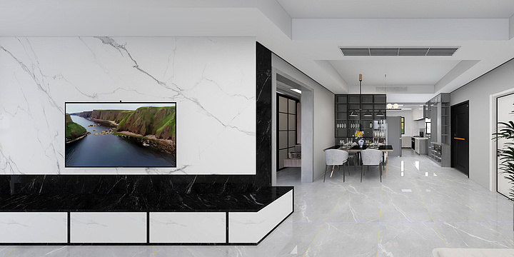 四川东信日盛装饰设计有限公司-锦绣华府-石继伟4-2-602-装修设计方案