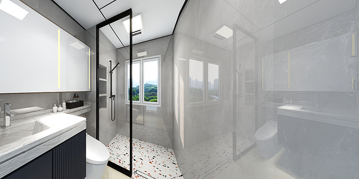 薛鹏飞-220420版：哈弗城三期7号楼111平米户型第二版-装修设计方案