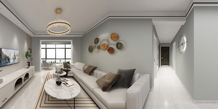 全屋整装宅配设计-雅居乐锦城锦钥6-2101-装修设计方案