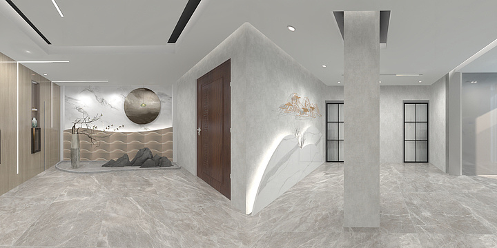 Aq高端全案定制-茅台三楼专卖4-装修设计方案