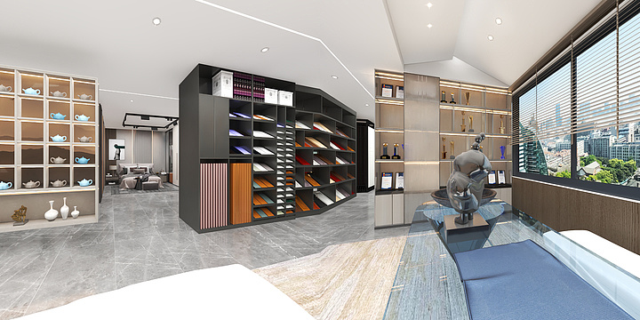 化州市-模板副本-全屋定制展厅-装修设计方案