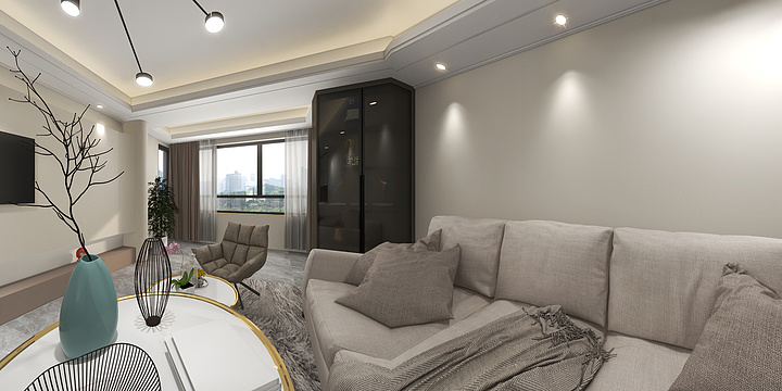 玉竹琴音-绿地理想城-装修设计方案