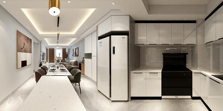 君思享装饰-时代顺城1-1-1802娄先生雅-装修设计方案