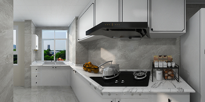 富家装饰Q-金水河畔-装修设计方案