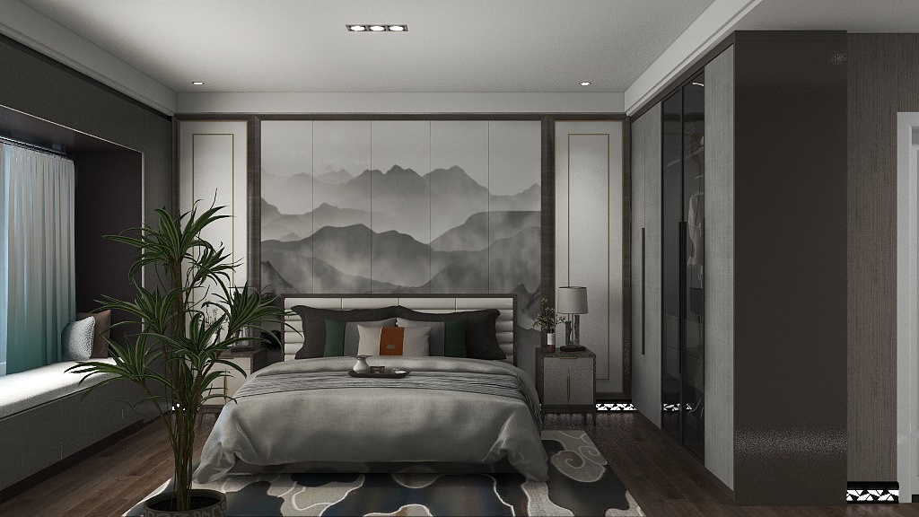 依然前行-新中式-装修设计方案