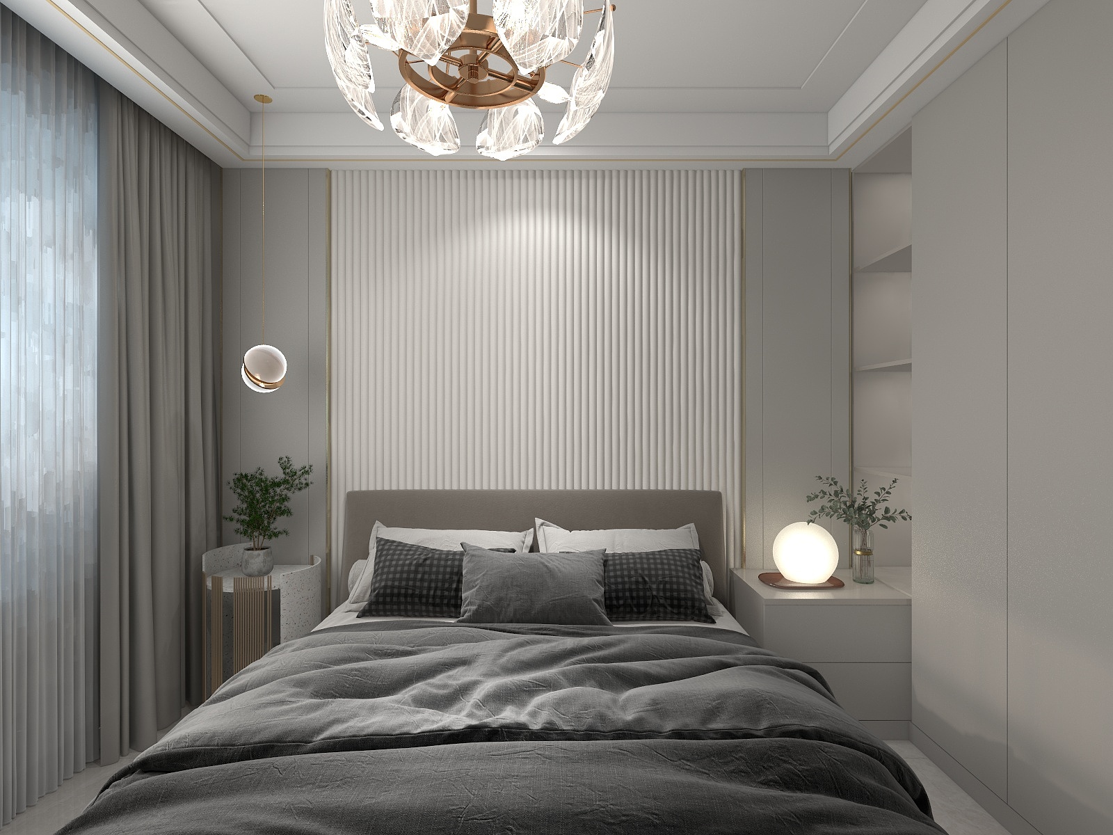 青岛天卓装饰工程有限公司-中洲半岛城邦219平现代-装修设计方案