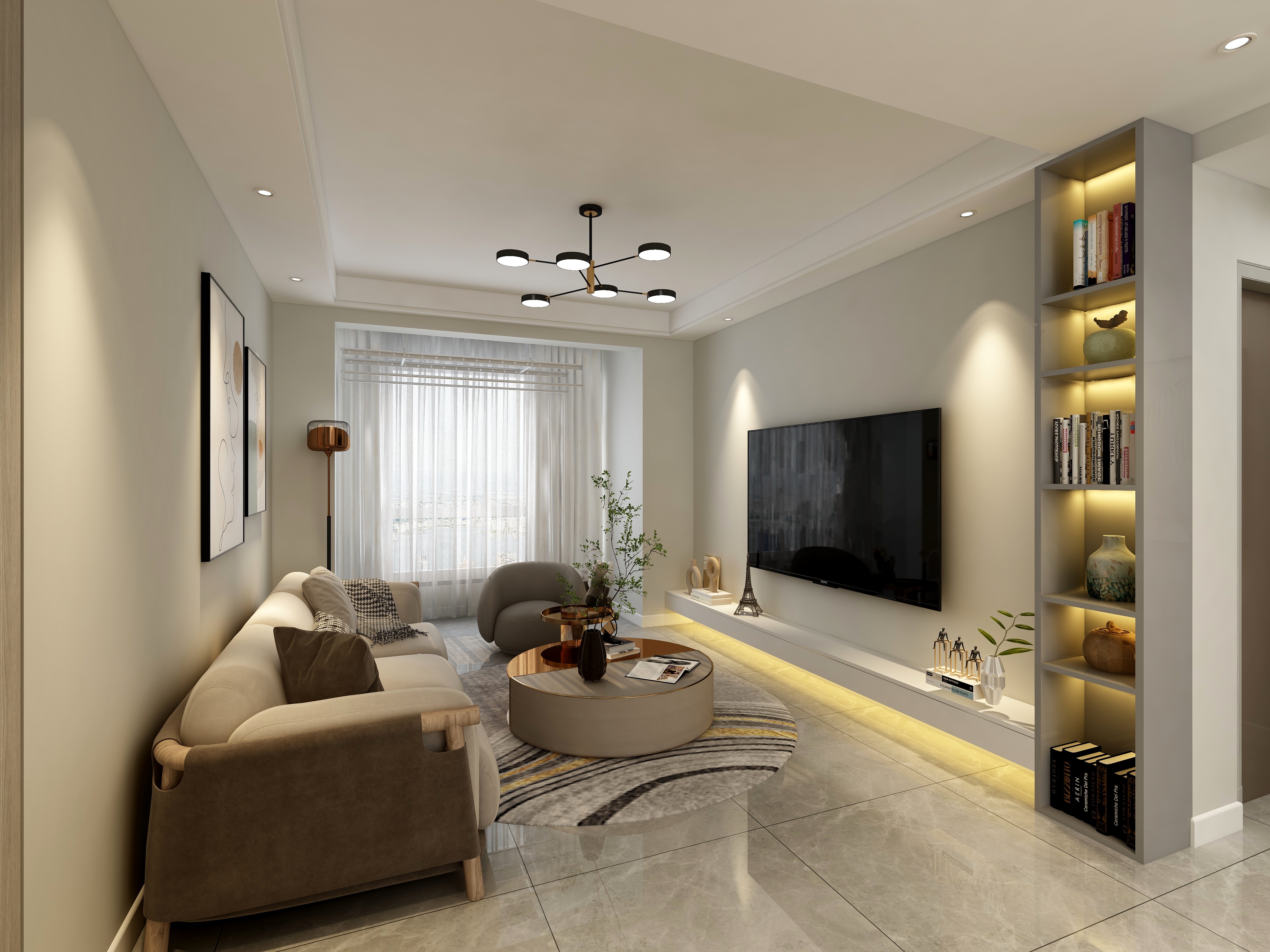 杭强13811774468-富地广场.dwg-装修设计方案