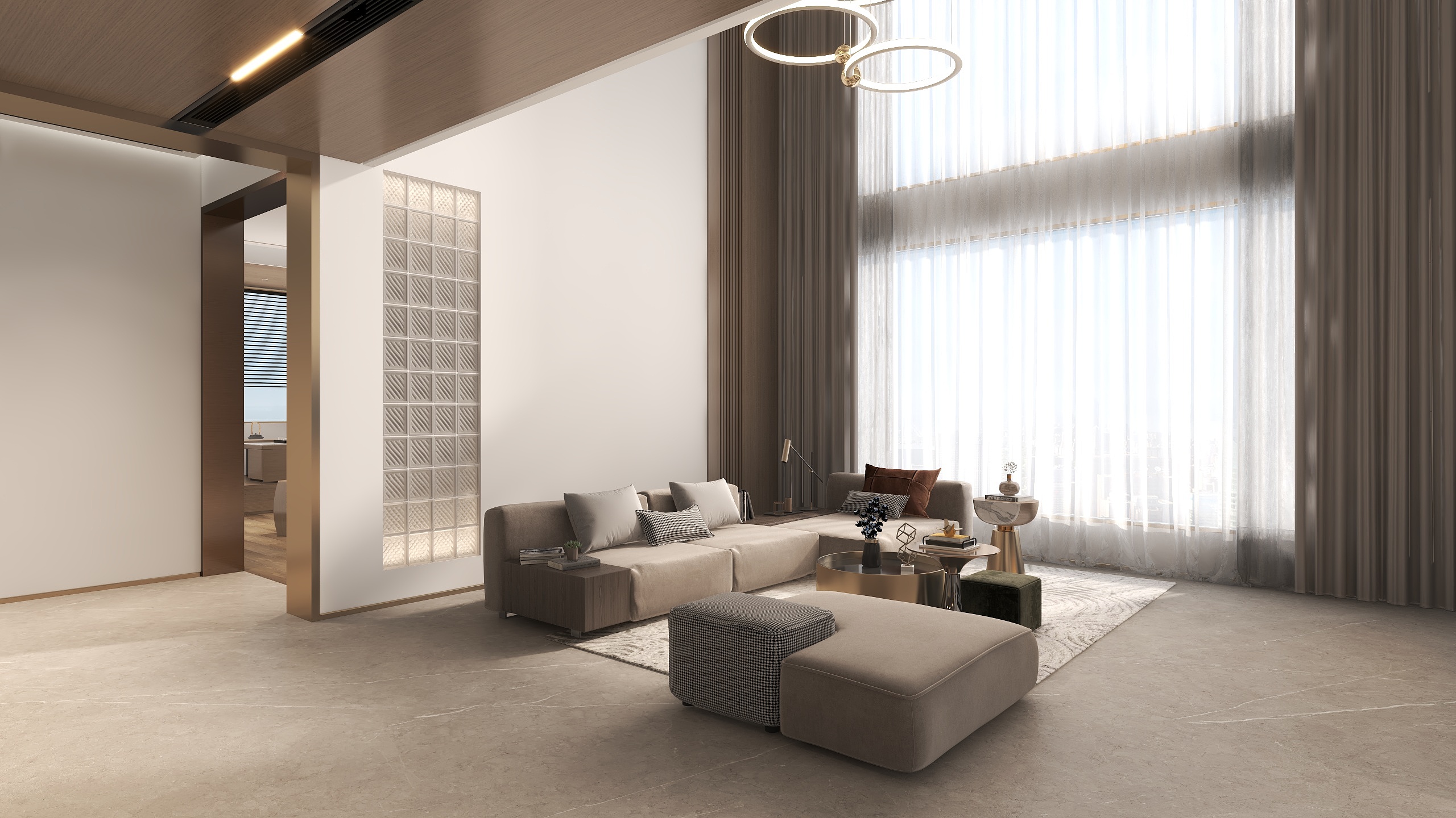 Mr一LL-2层顶复户型装修效果图