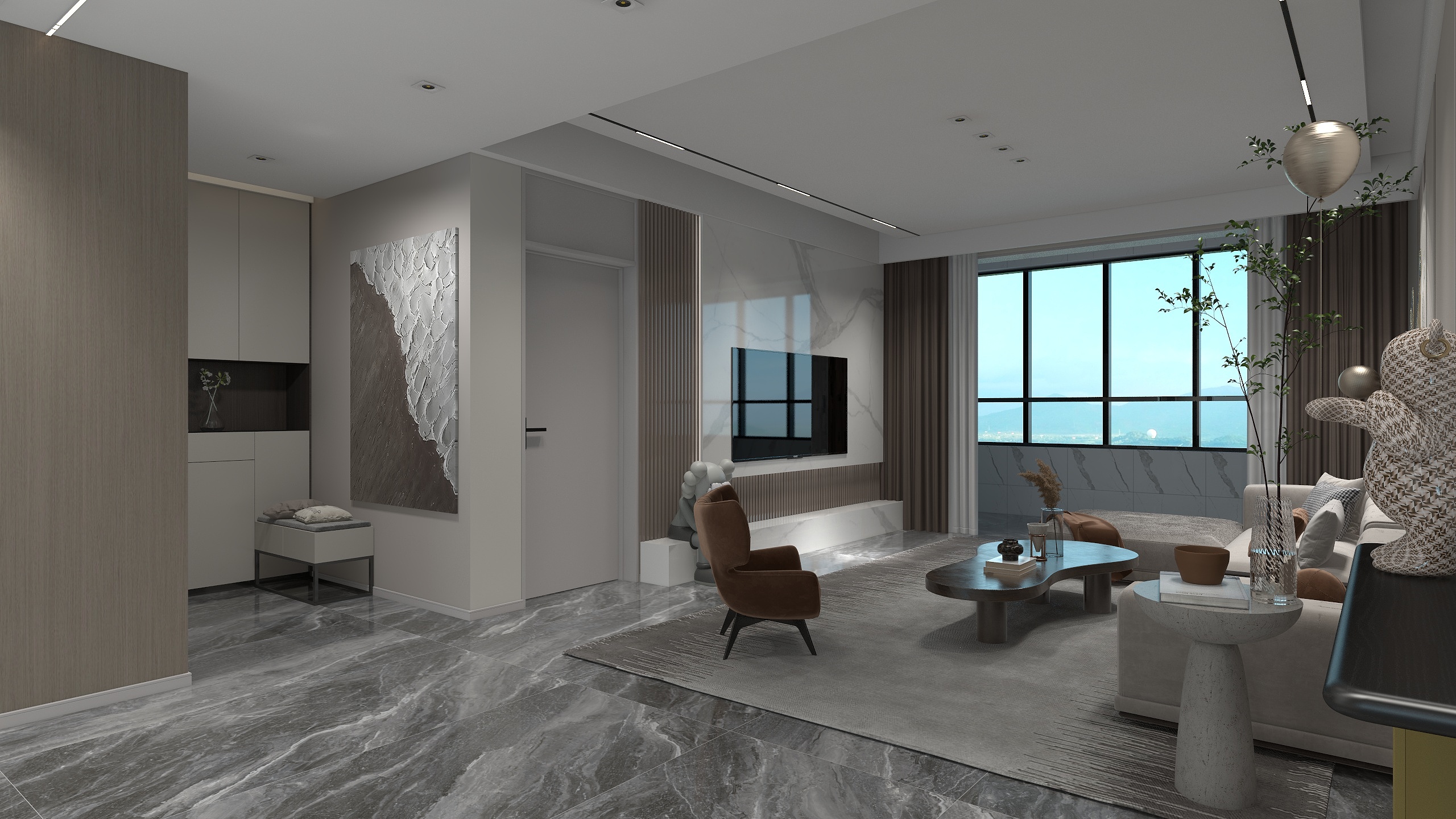 设计&middot;滕金利-百合丽湾15号-装修设计方案