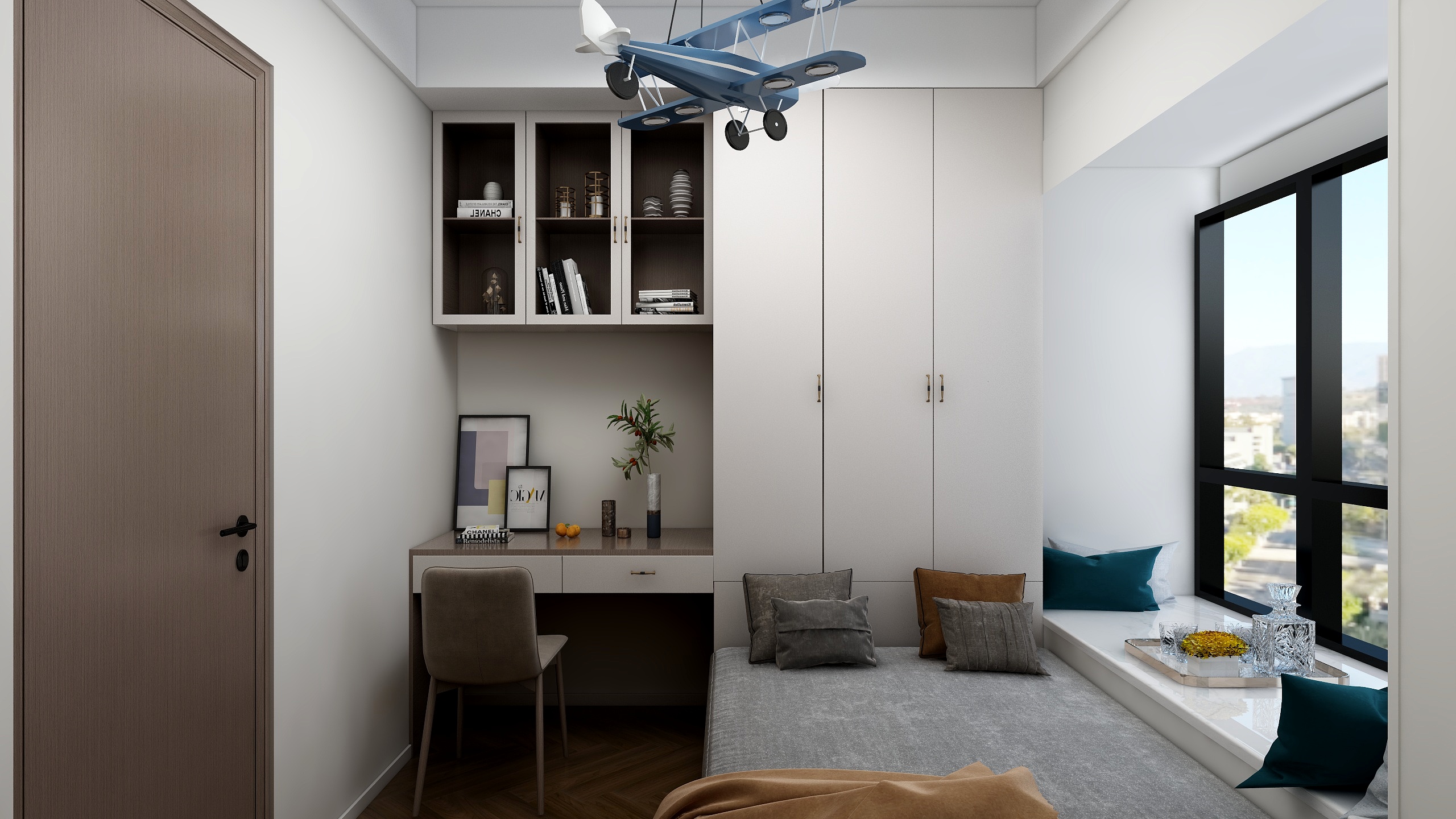 管仲轩-和岸花园89.dwg-装修设计方案