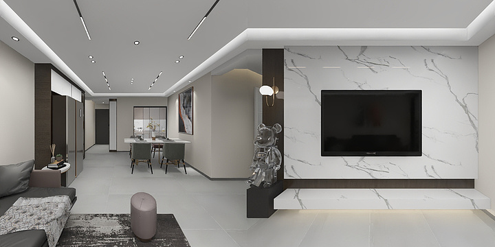 半夏微凉pCCy-奥园2栋3A03.dwg-装修设计方案