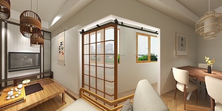 罗磊-瑞和园89.50㎡B户型3室2厅1卫-装修设计方案