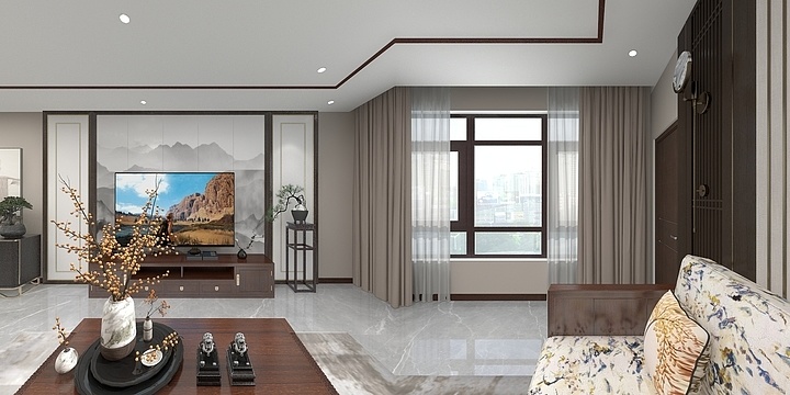 不吃萝卜的设计师-华府金地18-3-302-装修设计方案