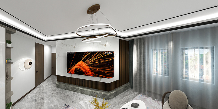 150****3085OCIM-瑞和园89.50㎡B户型3室2厅1卫-装修设计方案