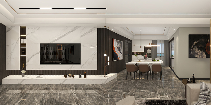 小楊搞设计-中梁碧桂园·鹿鸣府-装修设计方案