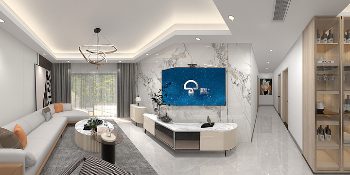 亿搭佳品01-水贝150㎡-装修设计方案